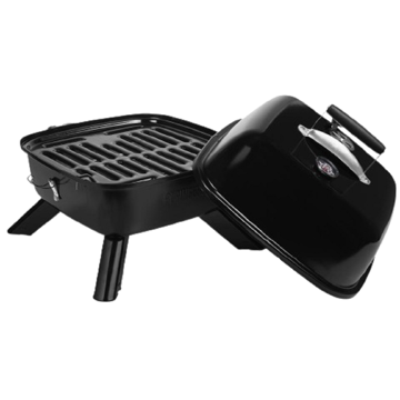 Princess 112256, Portable Hybrid Barbecue, Black