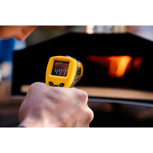 Ooni UU-P06100, Digital Infrared Thermometer, Black/Yellow