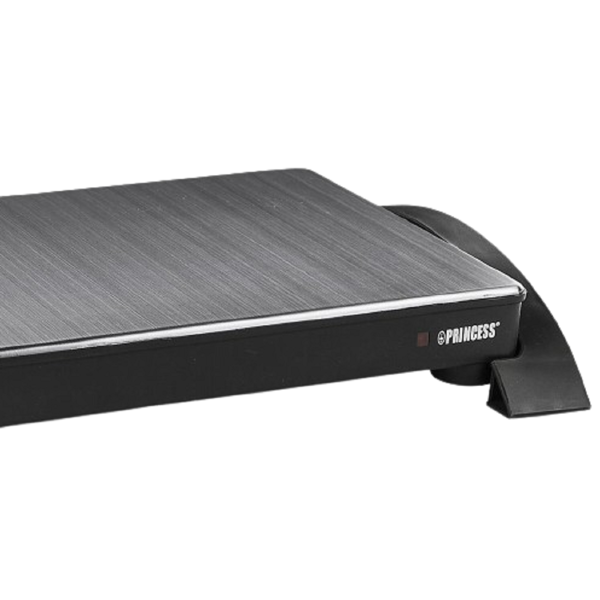 Princess 312295, 1000W, Cordless Warming Tray, Gray/Black