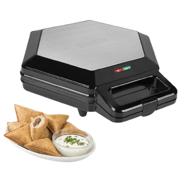 სნექის აპარატი Princess 123001, 1200W, Samosa and Snack Maker, Black