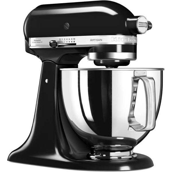 მიქსერი KitchenAid 5KSM125BOB, 300W, Mixer, Black