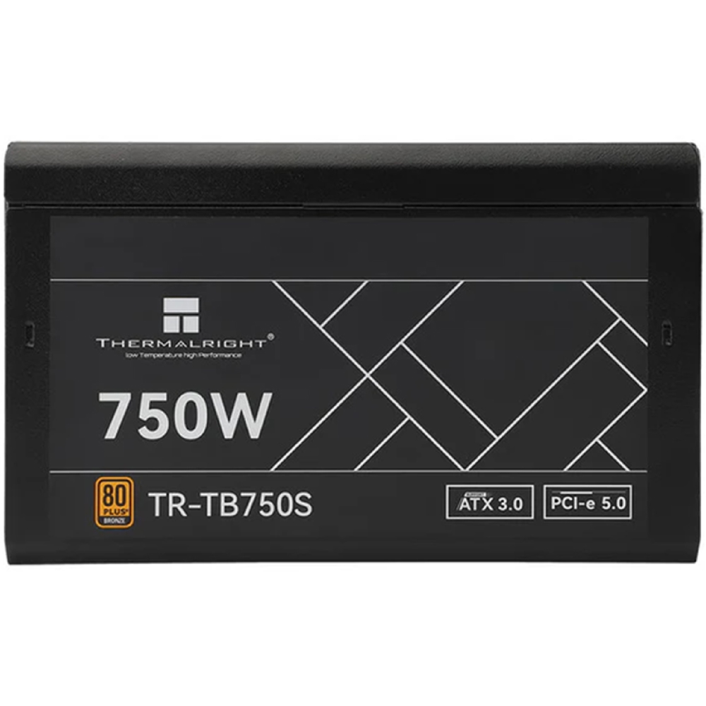 ThermalRight TR-TB750S, 750W, 80 Plus Bronze, Power Supply, Black