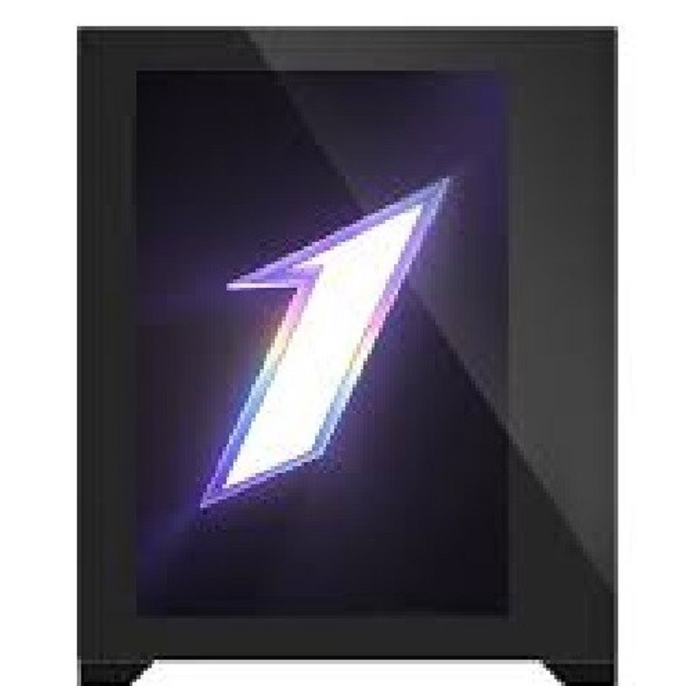 1STPLAYER 1STPLR-SP7-EV-BK, Computer Case, MidT, M-ATX, ATX, USB 3.0, USB-C, Black