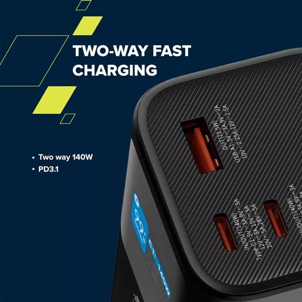 Canyon CNE-CPB2010DG, 27000mAh, USB Type-C, USB, Power Bank, Dark Grey