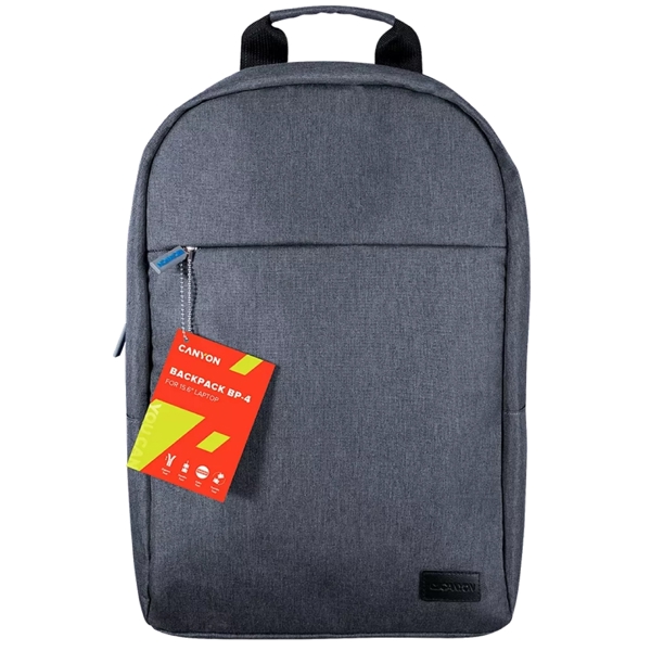 ნოუთბუქის ჩანთა Canyon CNE-CBP5DB4 BP-4, 15.6", Backpack, Blue/Grey