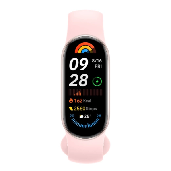 ფიტნეს თრექერი Xiaomi BHR8345GL Smart Band 9, 1.62", 5 ATM Waterproof, Bluetooth, Fitness Tracker, Mystic Rose