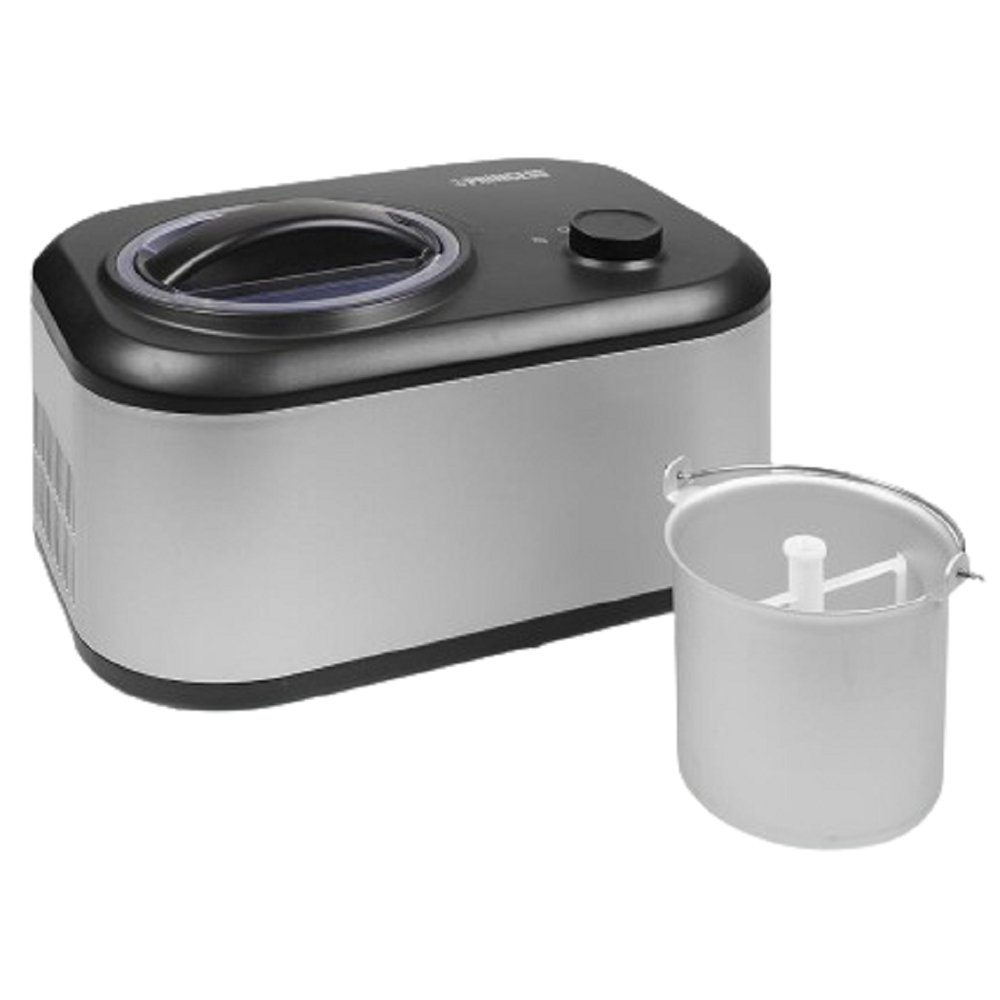 ნაყინის აპარატი Princess 282608, 100W, 1L, Ice Cream Maker, Black/Silver