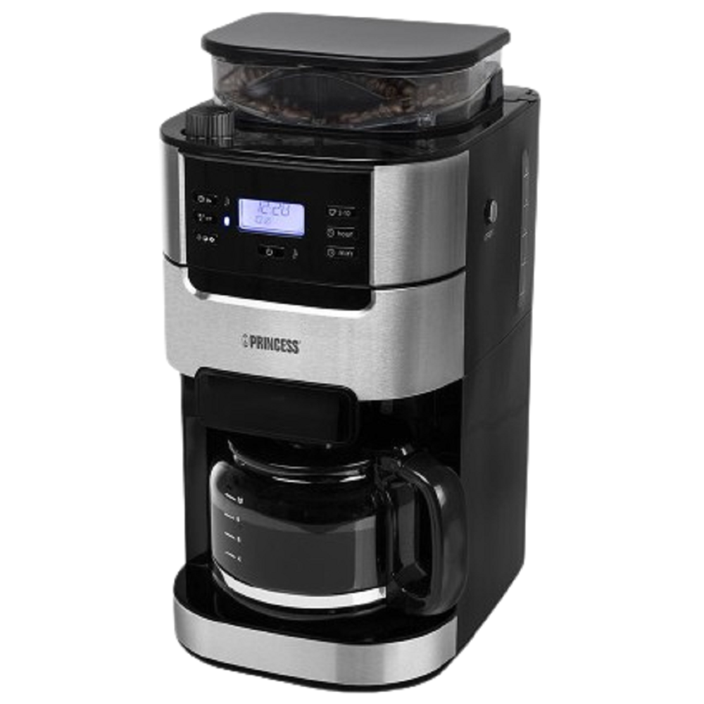 ყავის აპარატი Princess 249411, 1050W, 1,5L, Coffee Machine, Black