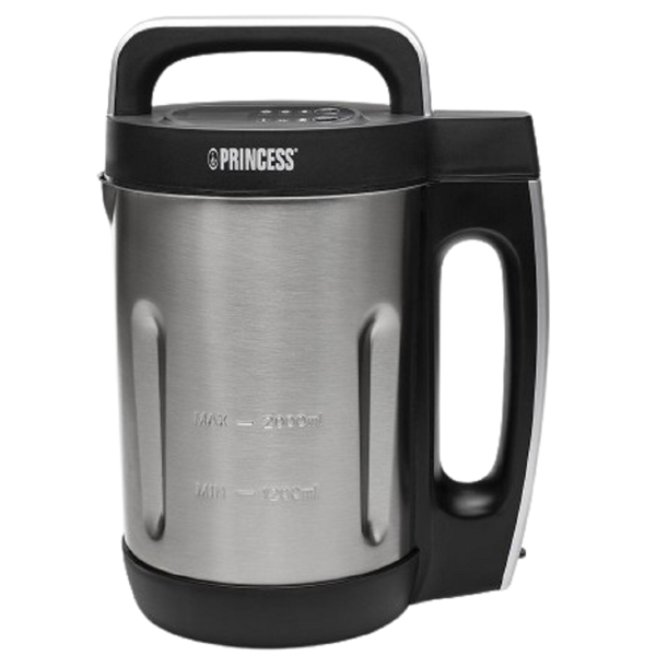 ბლენდერი Princess 214002, 200W, 2L, Soup Blender, Silver