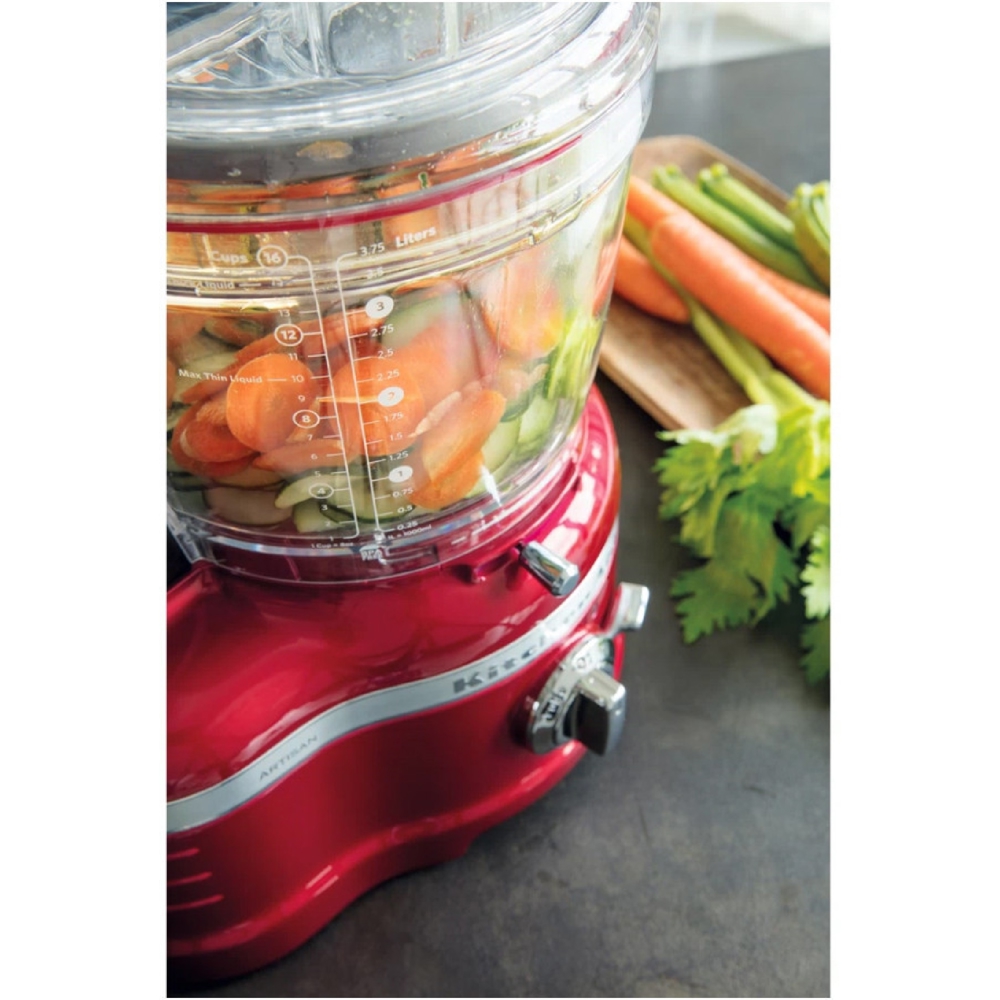 KitchenAid 5KFP1644BCA, 650W, 4L, Food Processor, Red