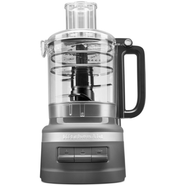 KitchenAid 5KFP0919EDG, 250W, 2.1L, Food Processor, Black/Silver