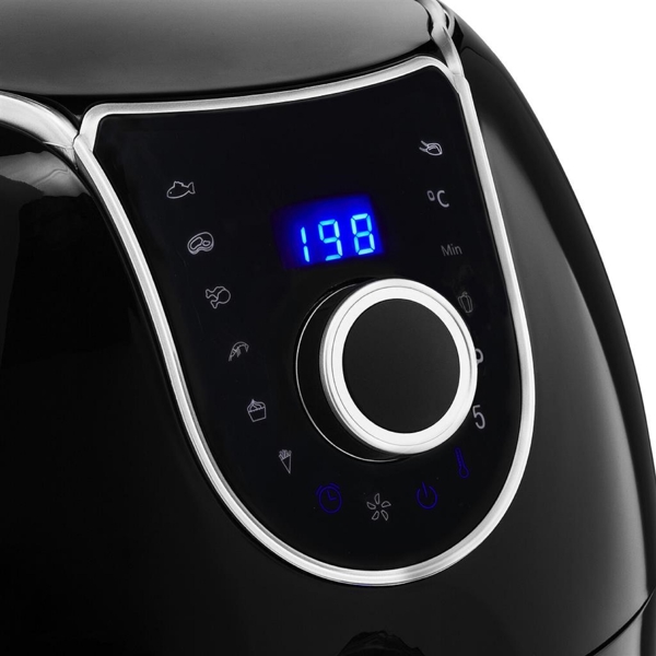 Princess 182055, 1700W, 5.2L, Air Fryer, Black