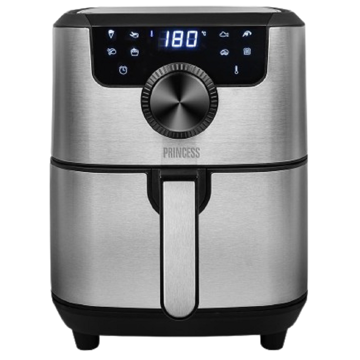 Princess 182033, 1500W, 4.5L, Air Fryer, Silver 