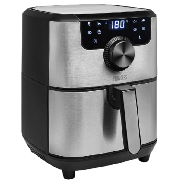 Princess 182033, 1500W, 4.5L, Air Fryer, Silver 