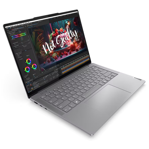 ნოუთბუქი Lenovo 83E20044RK Yoga Pro 7, 14.5", Ultra 9-185H, 32GB, 1TB SSD, RTX4060 8GB, Luna Grey