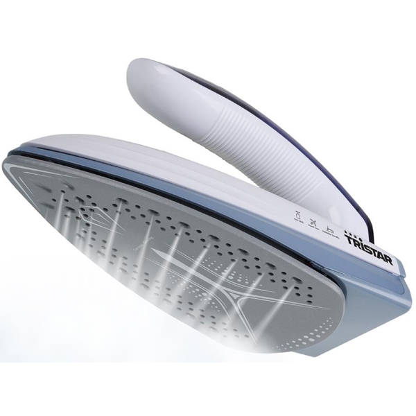 ორთქლის უთო Tristar ST-8152, 1100W, 0.06L, Steam Iron, White/Purple