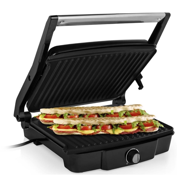 სენდვიჩის აპარატი Tristar GR-2853, 2000W, Sandwich Maker Set, Silver/Black