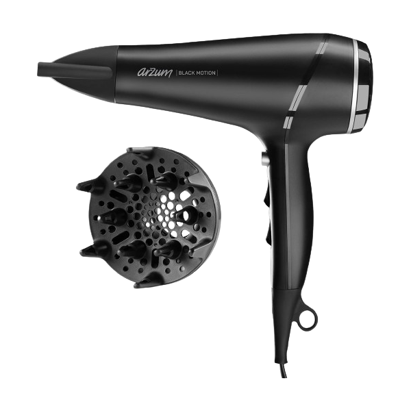 თმის საშრობი Arzum AR5099 Black Motion, 2200W, Hair Dryer, Black