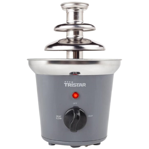 შოკოლადის ფანტანი Tristar CF-1603, 32W, 0.4L, Chocolate Fountain, Grey