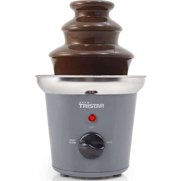 შოკოლადის ფანტანი Tristar CF-1603, 32W, 0.4L, Chocolate Fountain, Grey