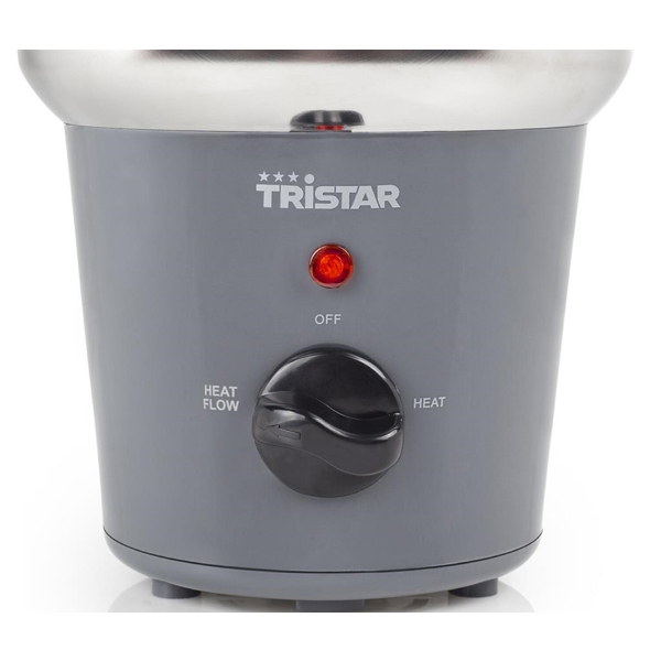 შოკოლადის ფანტანი Tristar CF-1603, 32W, 0.4L, Chocolate Fountain, Grey