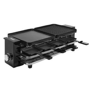 გრილი Princess 162925 Raclette Piano, 1200W, Grill, Black