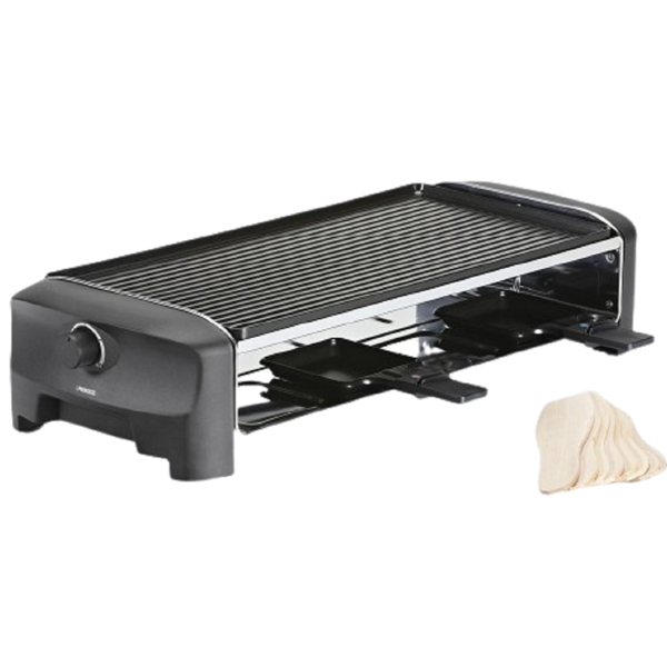 Princess 162840 Raclette Teppanyaki Party, 1400W, Grill, Black