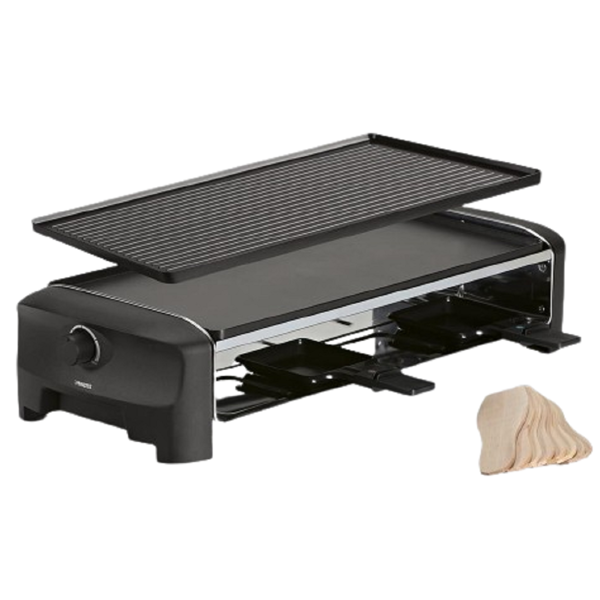 გრილი Princess 162840 Raclette Teppanyaki Party, 1400W, Grill, Black