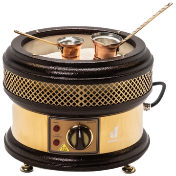 Johny Greek AK/8-3 N, 1200W, 1L, Coffee Machine, Gold