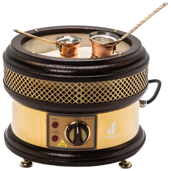 Johny Greek AK/8-3 N, 1200W, 1L, Coffee Machine, Gold