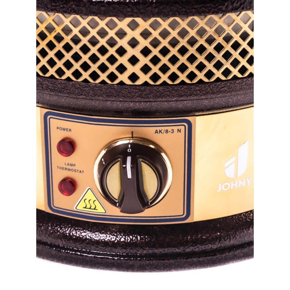 ქვიშის ყავის აპარატი Johny Greek AK/8-3 N, 1200W, 1L, Coffee Machine, Gold