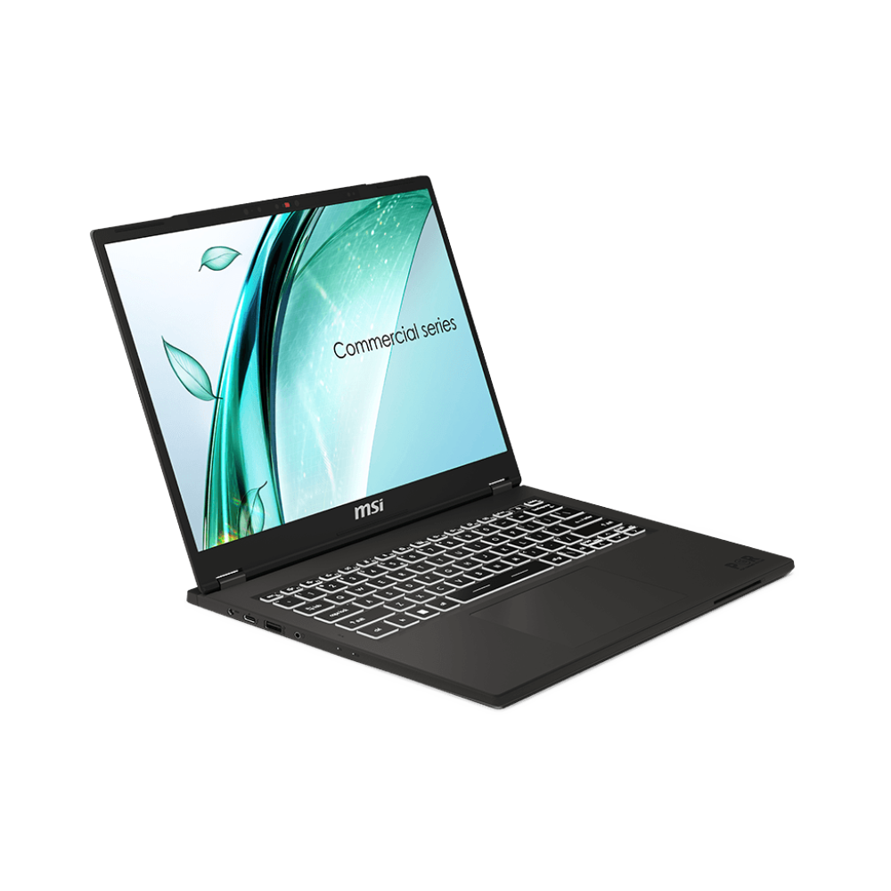 MSI 9S7-14L111-230 Commercial, 14", i7-13620H, 16GB, 512GB SSD, Integrated, Black