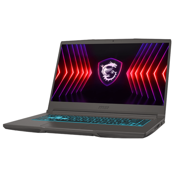 ნოუთბუქი MSI 9S7-16R831-2215 Thin, 15.6", i5-12450H, 16GB, 512GB SSD, RTX4050 6GB, Black