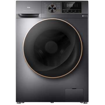 TCL C2210WDG, 10Kg, B, 1200Rpm, Washing+Dryer Machine, Dark Grey