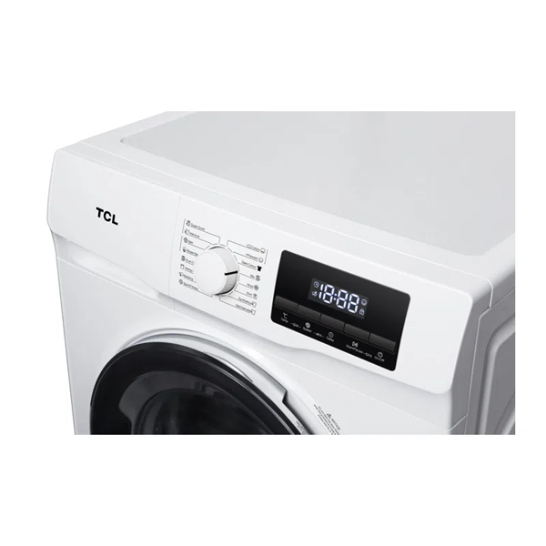 TCL P608FLW, 8Kg, 1400Rpm, Washing Machine, White