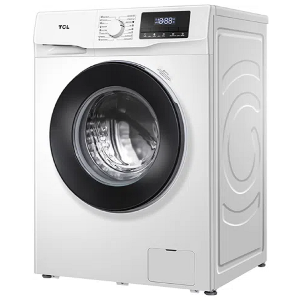 TCL P607FLW, 7Kg, 1400Rpm, Washing Machine, White