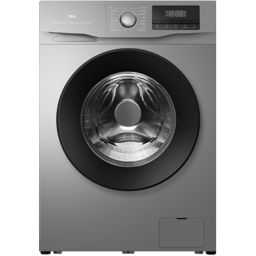 TCL P607FLG, 7Kg, A, 1000Rpm, 75Db, Washing Machine, Silver