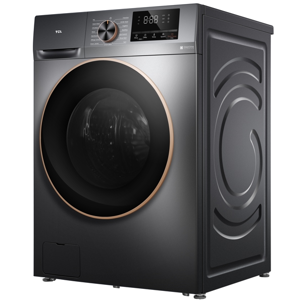 სარეცხი მაქნქანა TCL P2210FLG, 10Kg, B, 1200Rpm, Washing Machine, Dark Grey