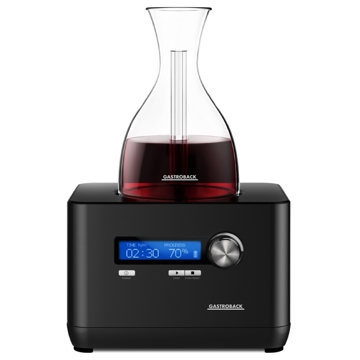 ღვინის ელექტრო დეკანტერი Gastroback 47000, 55W, 750ML, Home Sommelier, Black