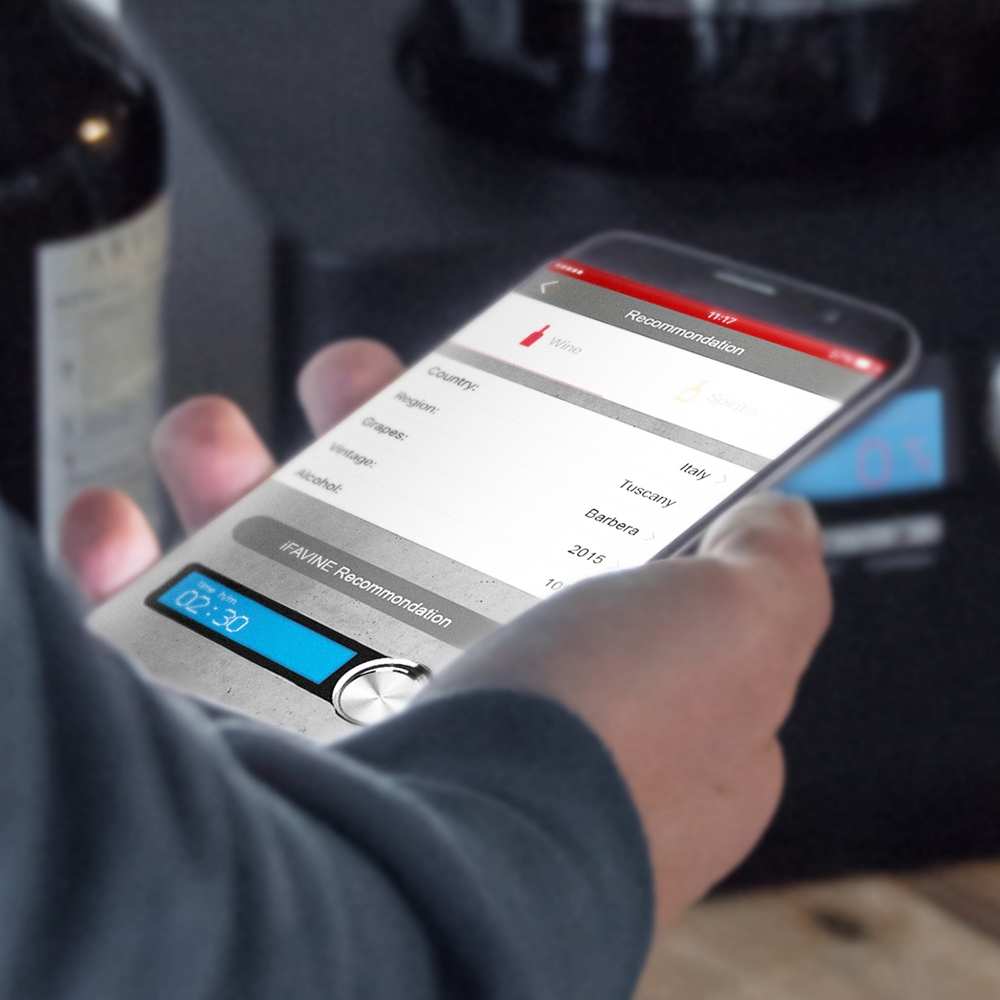 ღვინის ელექტრო დეკანტერი Gastroback 47000, 55W, 0.75L, Home Sommelier, Black