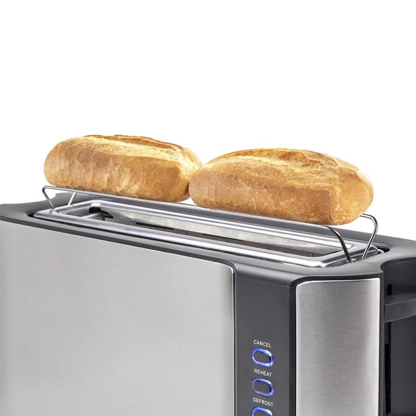 Princess 142353, 1000W, Toaster, Metallic Silver