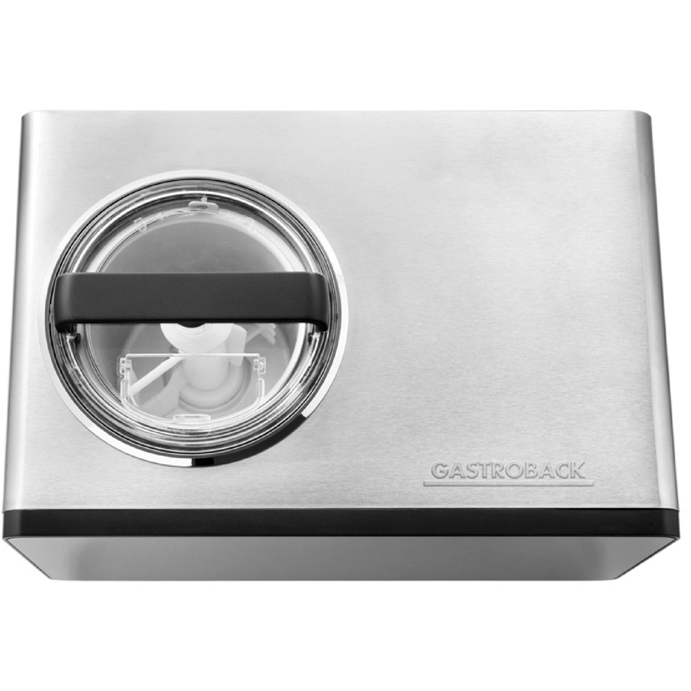 ნაყინის აპარატი Gastroback 42900, 150W, 1.5L, Ice Cream Maker, Silver