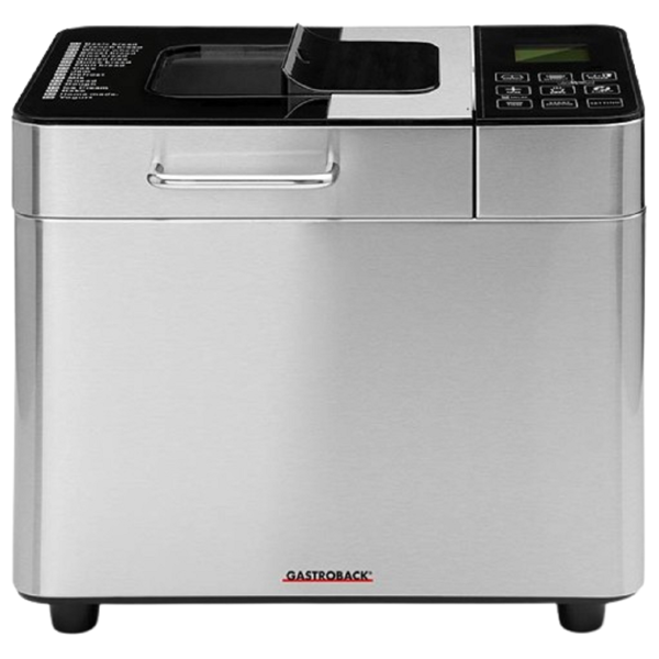 Gastroback 42823, 500W, Bread Maker, Silver