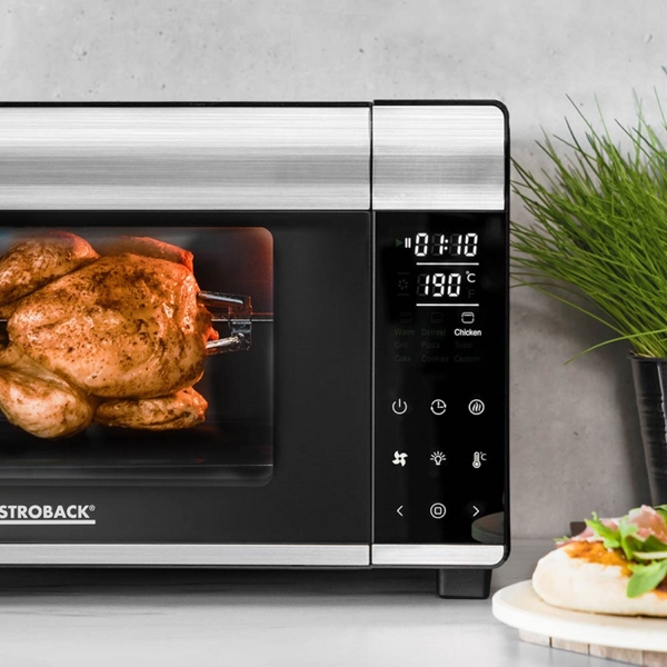 Gastroback 42814, 1500W, 26L, Electric Oven, Silver