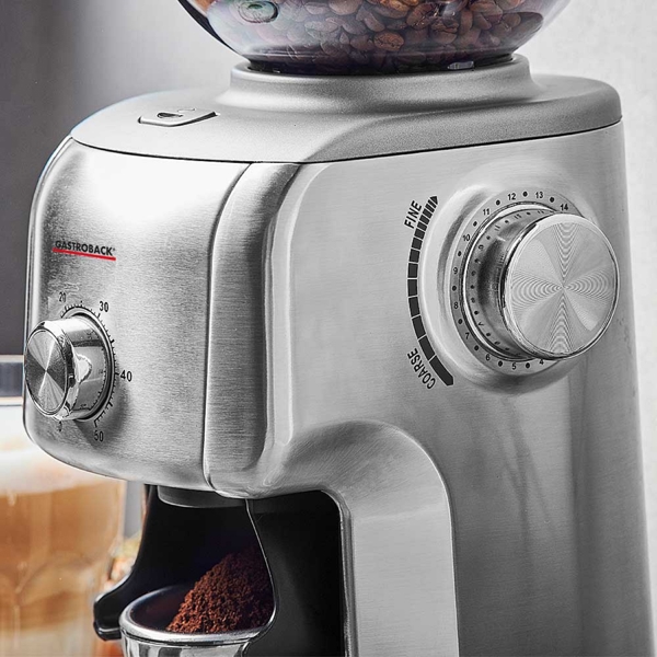 ყავის საფქვავი Gastroback 42642, 130W, Electric Coffee Grinder, Silver