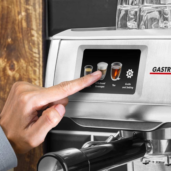 Gastroback 42623, 1600W, 2.5L, Coffee Machine, Silver