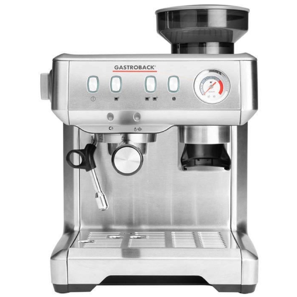 Gastroback 42619, 1600W, 2.5L, Coffee Machine, Silver