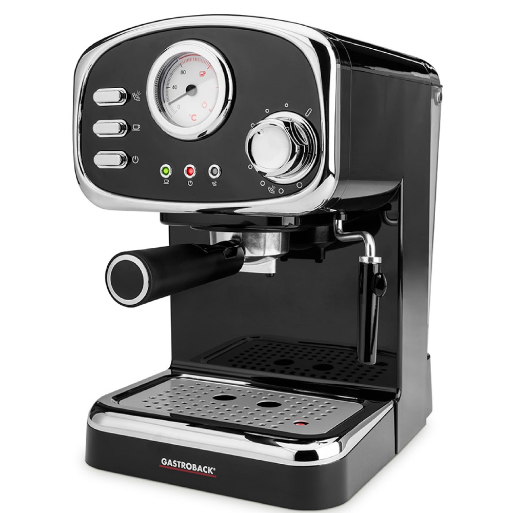 ყავის აპარატი Gastroback 42615, 1100W, 1.25L, Coffee Machine, Black