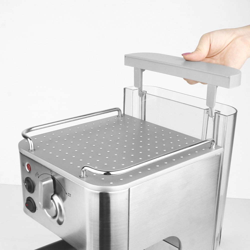 ყავის აპარატი Gastroback 42606, 1250W, 1.5L, Coffee Machine, Silver