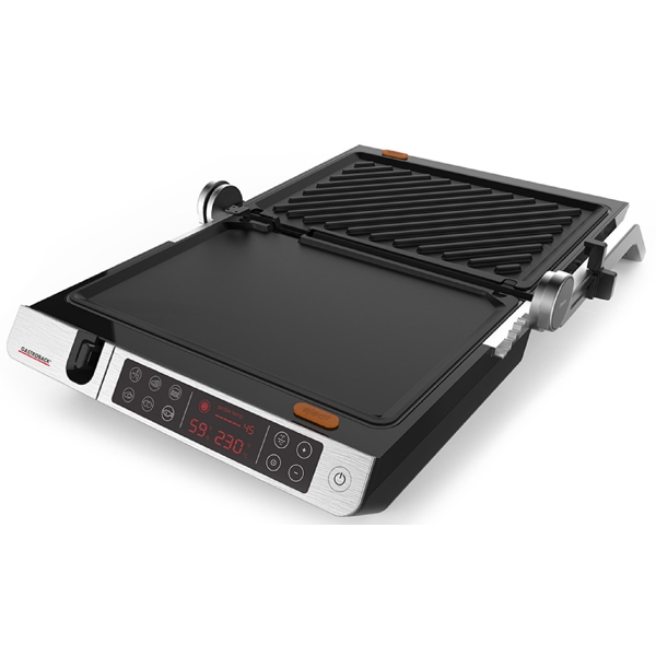 Gastroback 42539, 2000W, Grill, Silver